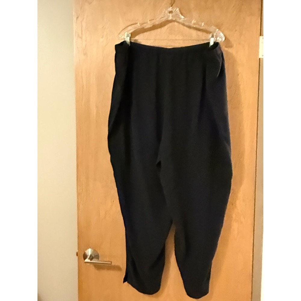 NWT Eileen Fisher The System Black Tapered Pant - Picture 8 of 8